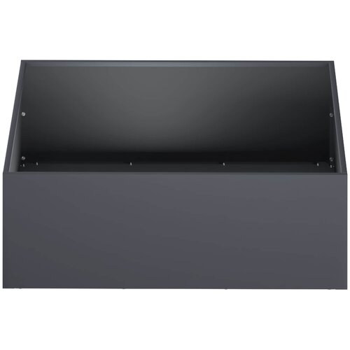  Vrtna saksija 2 kom. Antracit 60 x 60 x 20 cm Čelična vrata Slike