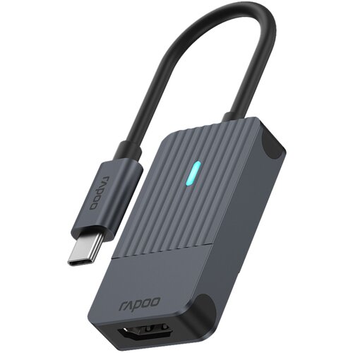 Rapoo USB-C Adapter grey USB-C to HDMI Slike