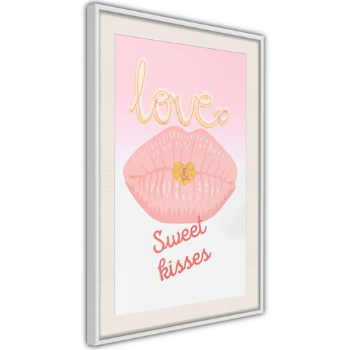  Poster - Pink Kisses 30x45 Slike