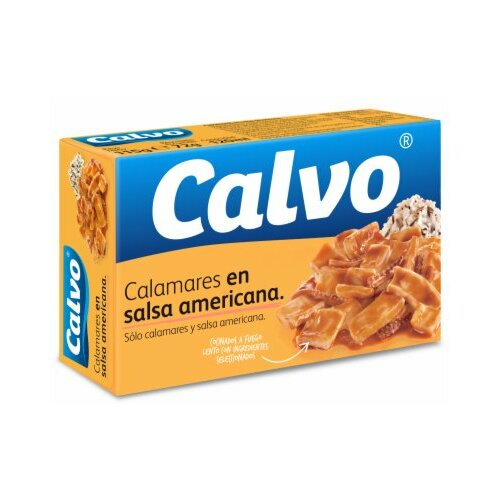 Calvo lignje u američkom sosu 115g Slike