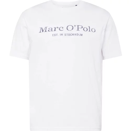 Marc O Polo Majica siva melange / bijela