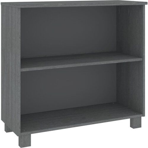 vidaXL Komoda HAMAR temno siva 85x35x80 cm trdna borovina, (20656312) Cene