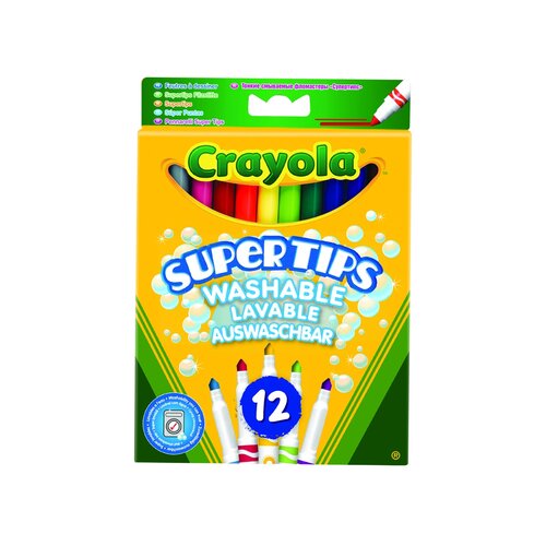Crayola Flomaster 12 kos, tanek Slike