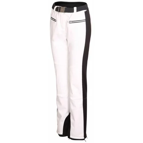 Willard ZULAMI Ženske softshell hlače, bijela, veličina