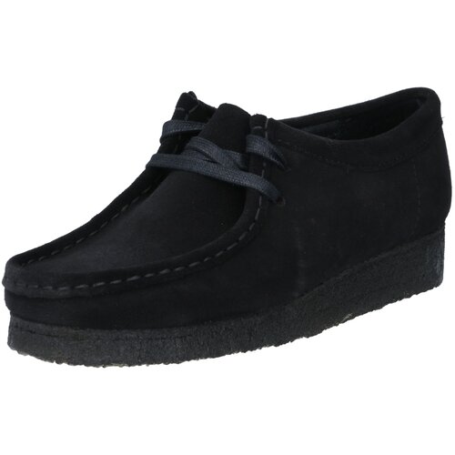 Clarks Originals Mokasinke 'Wallabee' crna Cene