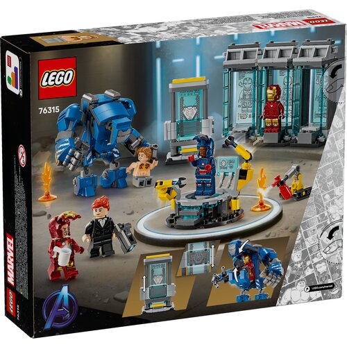 Lego Kocke Super Heroes Iron Manov laboratorij: Dvorana oklopa 76315 Cene