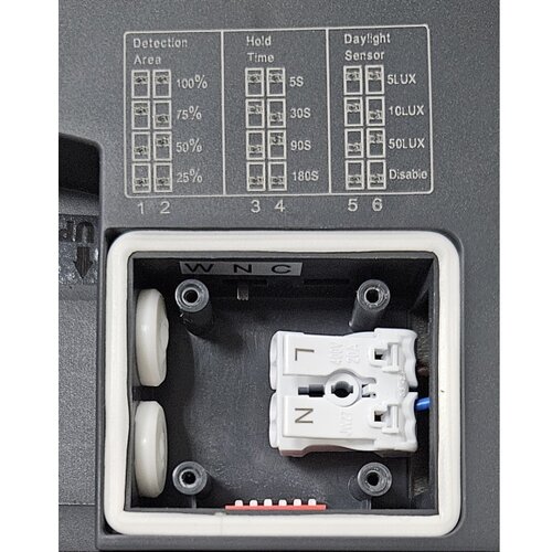  LED plafonsko svetlo za kupatilo sa senzorom ELL&amp;Eacute; LED/24W/230V 26x26 cm IP54 antracit Slike