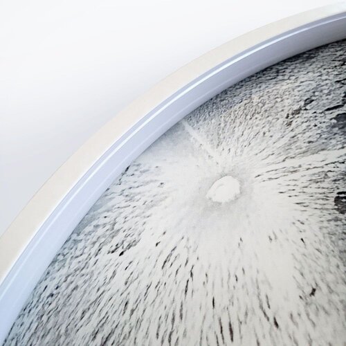 Toolight Stropni luster APP1806-CW Moon LED White Slike