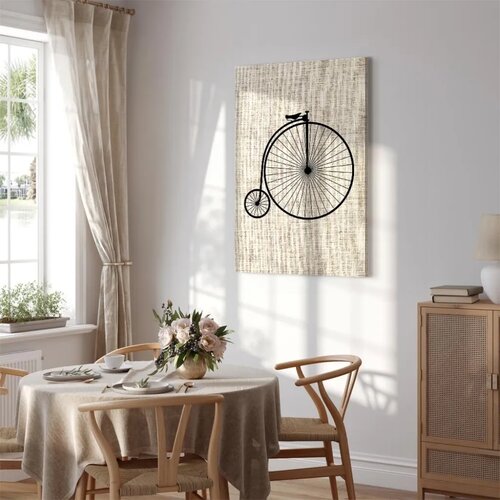  Slika - Vintage Bicycle (1 Part) Vertical 40x60 Akustična Slike