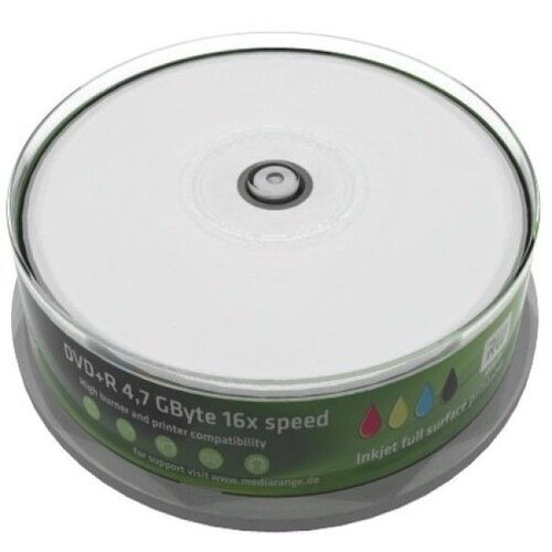 Mediarange MR408 DVD+R Printable 4.7GB 16X ( 55FF6MR+/Z ) Slike