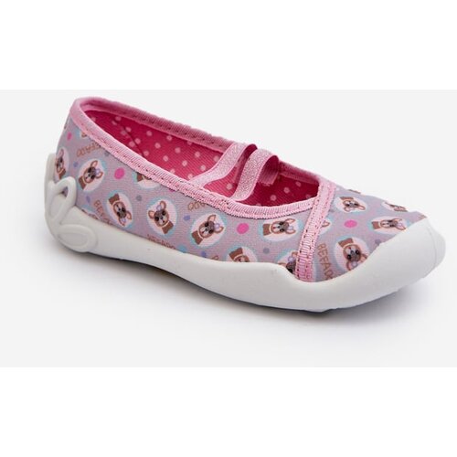 Kesi Befado Pink Ballerina Slippers Cene