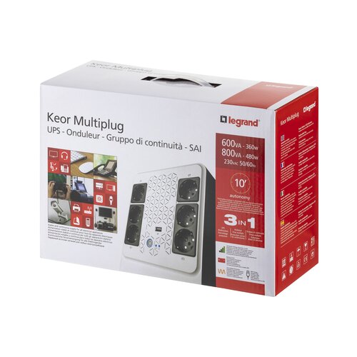 Legrand Keor UPS Multiplug 600VA/360W Slike