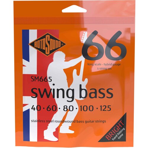 Rotosound Žice za petožičani bas SM665, 040-125 Cene