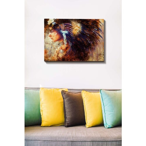 Wallity Slika Kanvas Tablo-179, 50x70 cm Cene