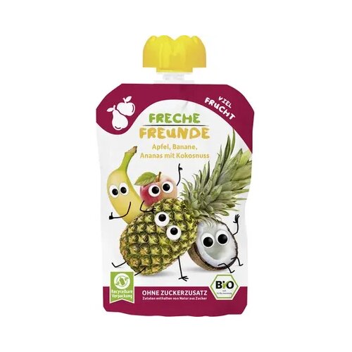 BIO Quetschie - jabolko, banana, ananas in kokos Cene