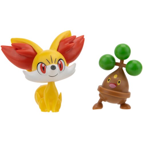 Pokemon figurica &amp;quot;Battle figure&amp;quot; - Fennekin &amp;amp; Bonsly Slike
