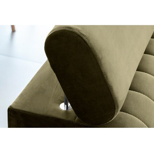 ELTAP Kaki zelena bar&amp;scaron;unasti sklopiva sofa 261 cm Laurence &amp;ndash; Slike