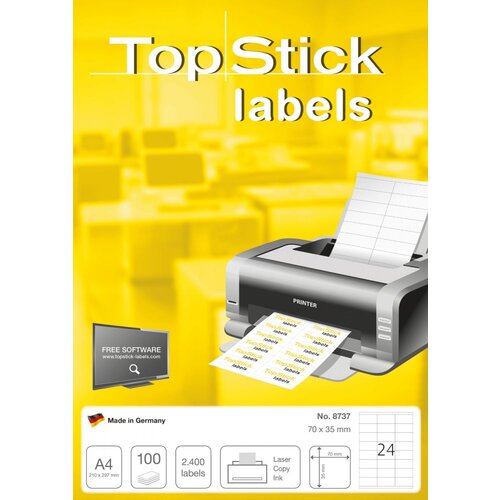 Herma Univerzalne naljepnice Topstick 8737, (70 x 35 mm), 100/1 Cijene
