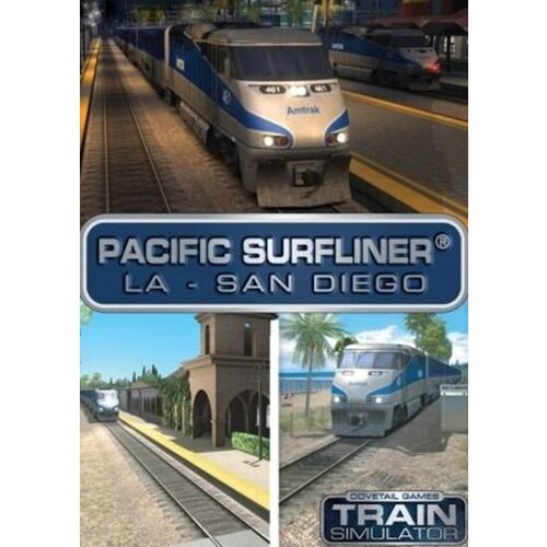 Steam Train Simulator - Pacific Surfliner LA - San Diego Route (DLC) Key GLOBAL Cene