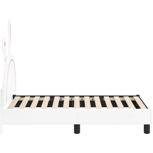  Okvir kreveta za malu djecu s naslonom Bijelo 70 x 140 cm PU Slike