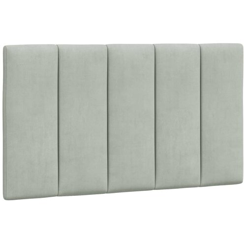  Krevet s madracem Hanko svjetlosivi 90x190 cm bar&amp;scaron;unasti Slike