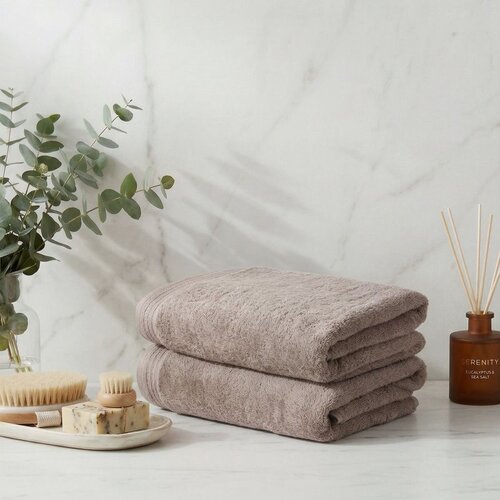  Unceasing - Mink Mink Bath Towel Set (2 Pieces) Slike