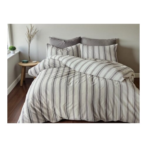  Komplet set posteljina Cotton-Life 200x220cm Antrasit - Francuski ležaj ( VLK000423-antrasit ) Cene
