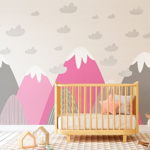 Ambiance zidna samoljepljiva naljepnica Scandinavian Giant Mountains Elika Cijene