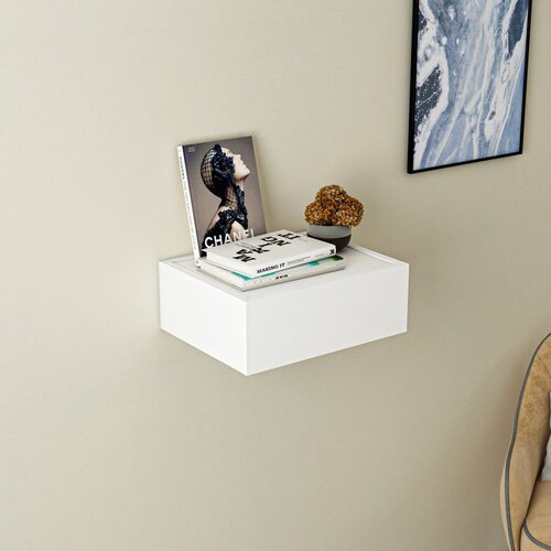 Hanah home luminia - white white wall shelf Cene