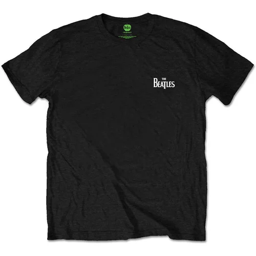 The Beatles Košulja Drop T Logo Unisex Black M