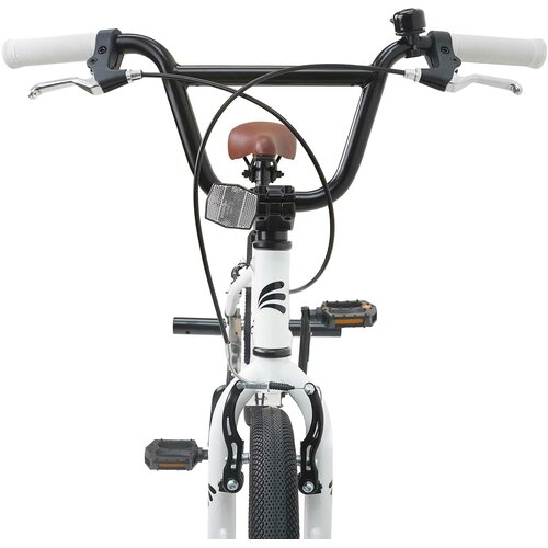 Bmx Bicikl 18 Inča za djecu od 7 do 10 godina Bijela Slike