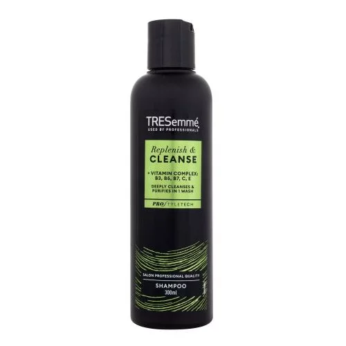 TRESemmé Replenish & Cleanse Shampoo 300 ml šampon za globinsko čiščenje z vitamini za ženske