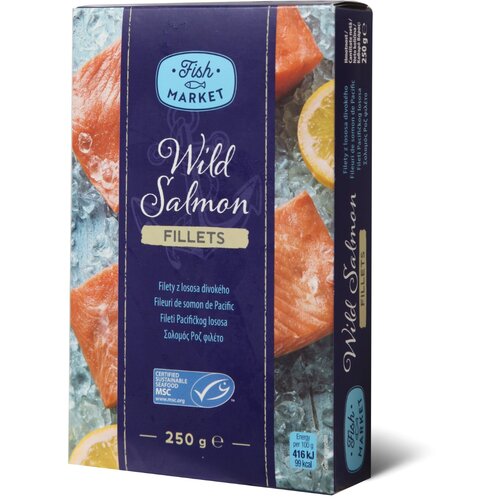 Fish market Smrz.divlji losos 250g MSC Cene