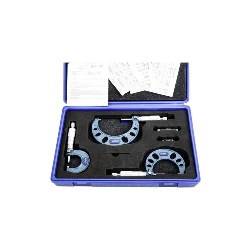  Dasqua 4111-8206 mikrometar-set s kontrolnom mjerom 0 - 75 mm DIN 863 Cijene