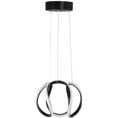 Opviq venaticorus black-white light black chandelier Slike