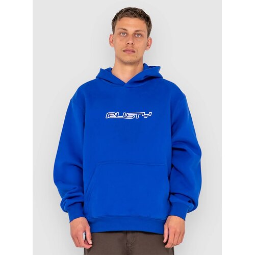 Rusty Flip Daddy Pulover s kapuco iz flisa marazine blue Cene
