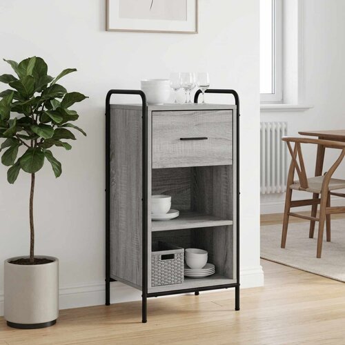  Kreveta Siva Sonoma 97 x 33 x 81 cm Konstruirano drvo Cijene