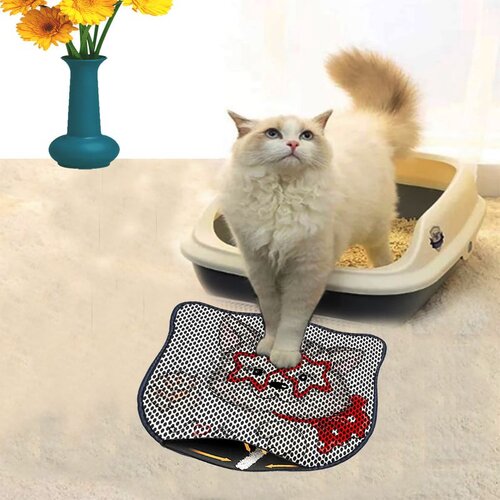 WALLXPERT Kdkafa0190 multicolor cat litter mat Cene