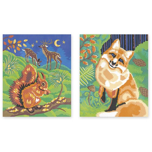 Janod bojanka po brojevima sa bojama na bazi vode forest animals Cijene