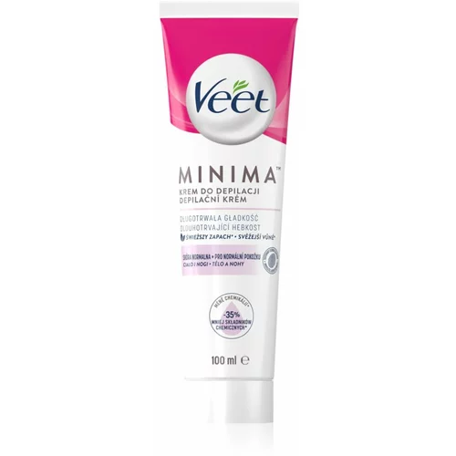 Veet Minima™ hair removal cream normal skin krema za depilacijo za normalno kožo 100 ml za ženske