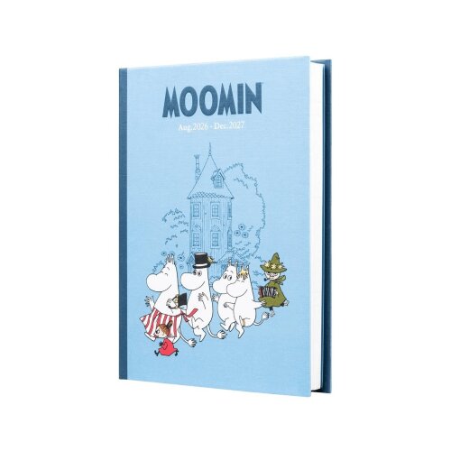 Grupo Erik Editores S. L. Moomin - Datumirana agenda A5 2026/27 - Moomin, 17-Month, Weekly Slike