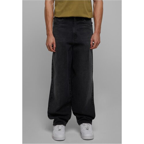 Urban Classics Men&amp;#039;s jeans Baggy Fit Heavy Ounce black Slike