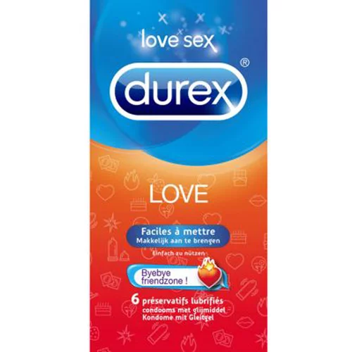 Durex Kondomi Emoji Love, 6 kom