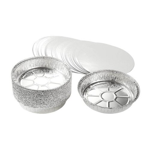 Master Posuda Alu okrugla sa poklopcem 700ml 50/1 EM-7PAN-50PK Slike