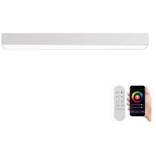  Immax NEO 07258L - LED prigu&amp;scaron;iva svetiljka LUNGO 29W/230V Wi-Fi Tuya bela + daljinski upravljač Slike