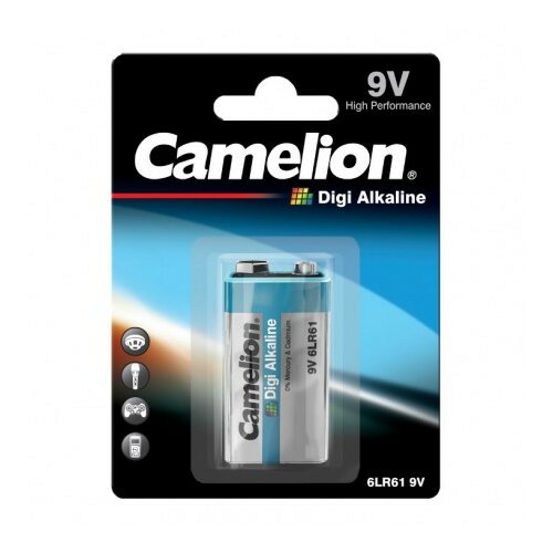 Camelion alkalna baterija 9V 6LR61-DIGI-700/BP1 Cene