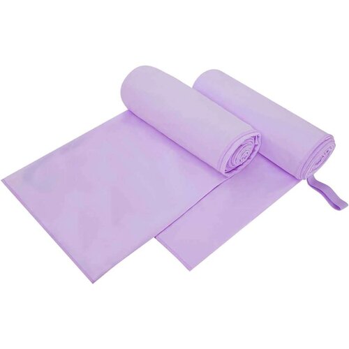 vidaXL Športne brisače 2 pcs Vijolična 200 x 100 cm Cene