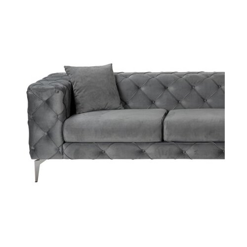 Atelier Del Sofa Ugaona garnitura Como Eco, 270x180x72 cm, Antracit Slike
