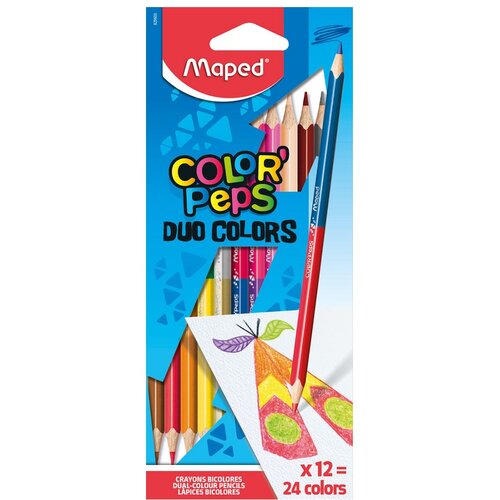 Maped drvene bojice COLOR`PEPS duo 1/12 Cene
