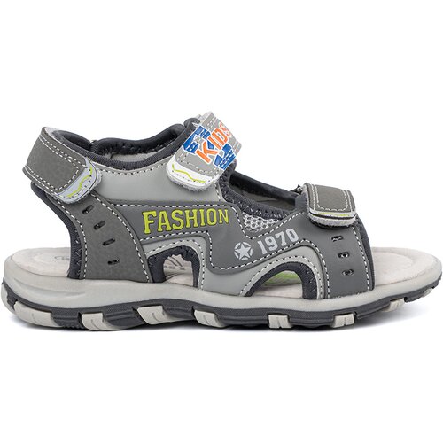 Shelvt Boys' gray sandals Cene